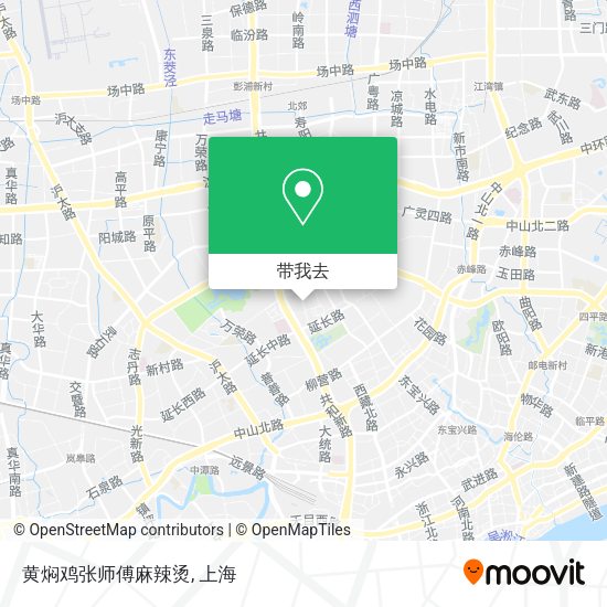 黄焖鸡张师傅麻辣烫地图