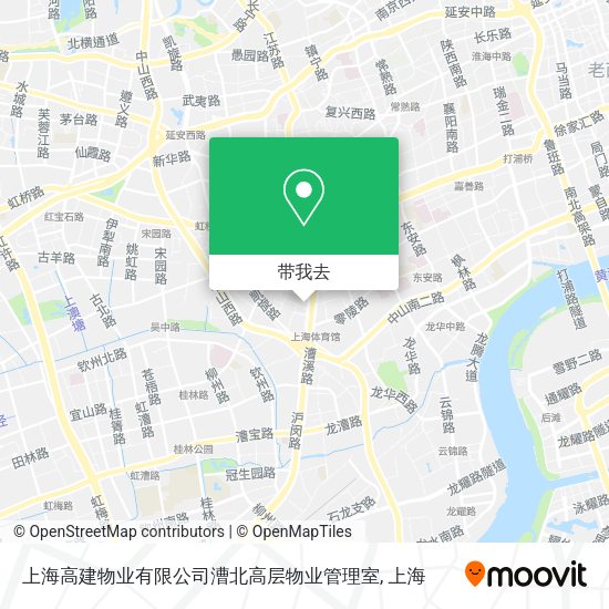 上海高建物业有限公司漕北高层物业管理室地图