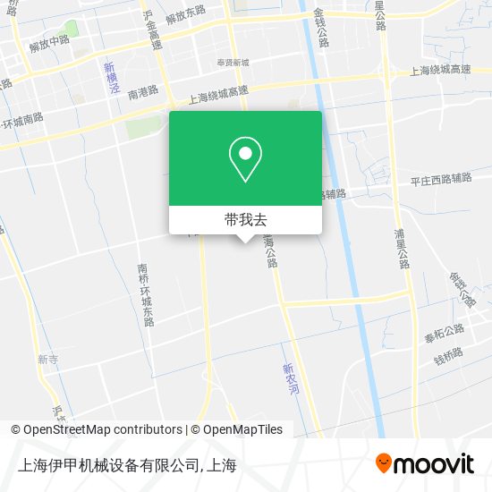 上海伊甲机械设备有限公司地图