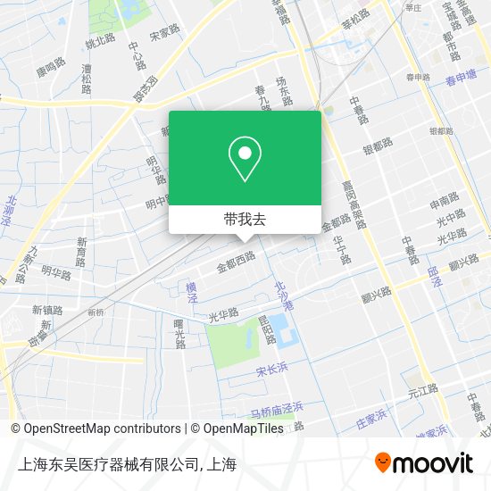 上海东吴医疗器械有限公司地图