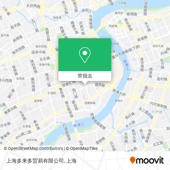 上海多来多贸易有限公司地图