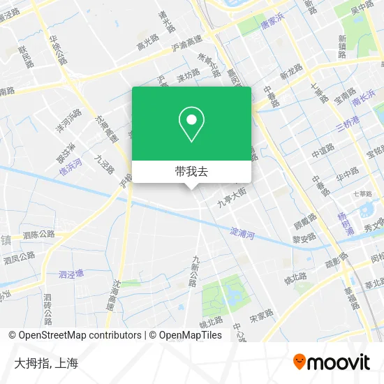 大拇指地图