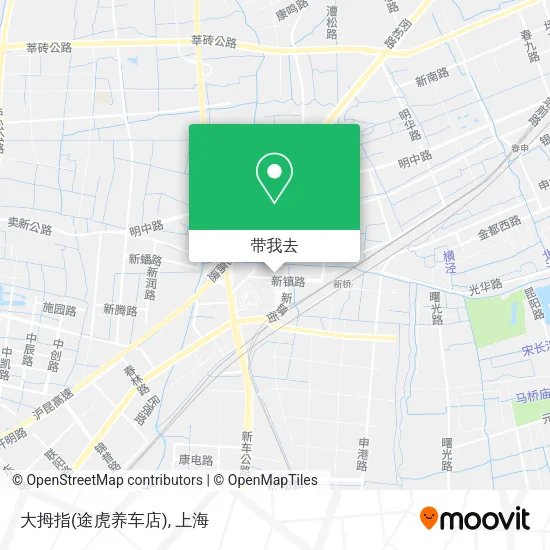 大拇指(途虎养车店)地图