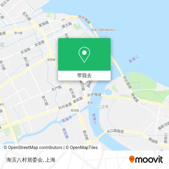 海滨八村居委会地图