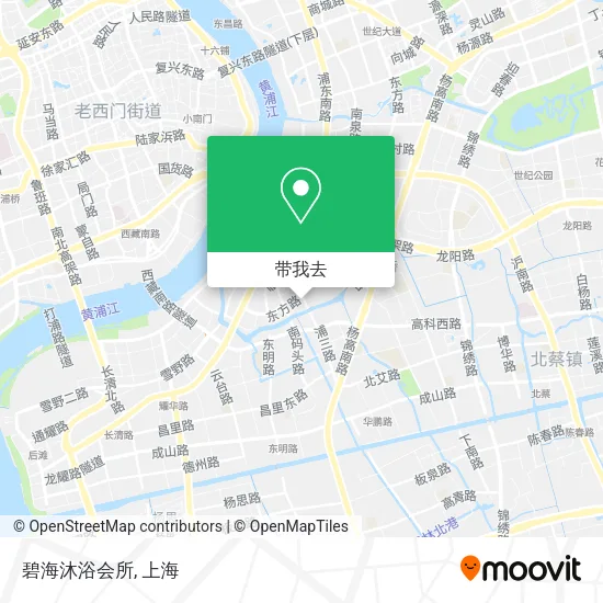 碧海沐浴会所地图