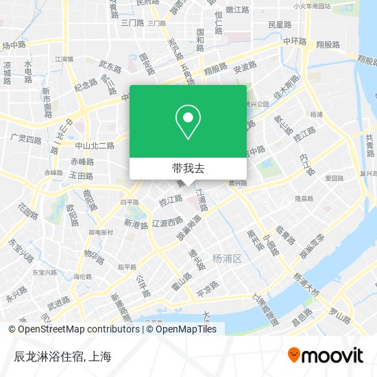 辰龙淋浴住宿地图