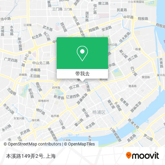 本溪路149弄2号地图