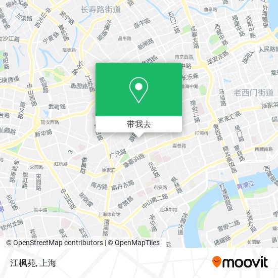 江枫苑地图