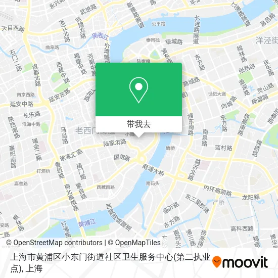 上海市黄浦区小东门街道社区卫生服务中心(第二执业点)地图