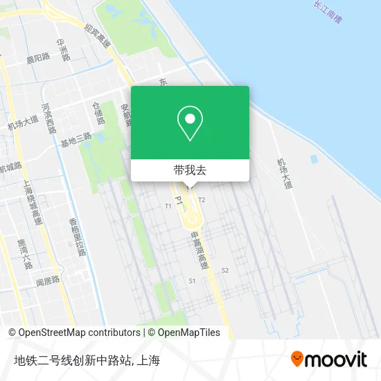 地铁二号线创新中路站地图