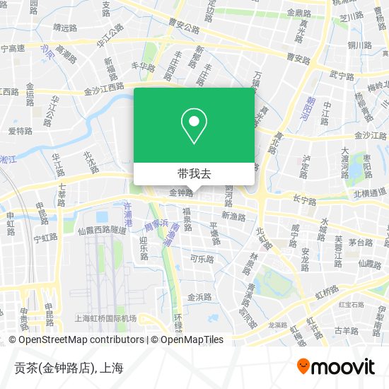 贡茶(金钟路店)地图