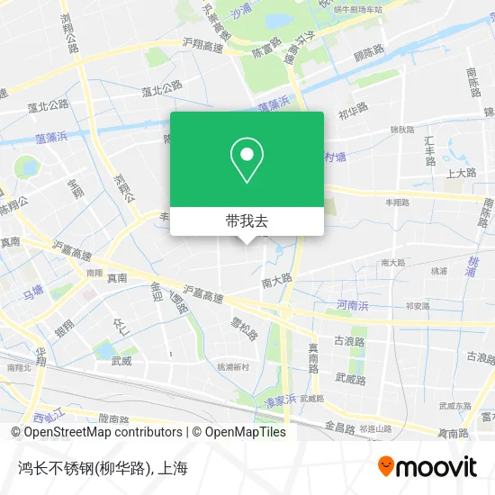 鸿长不锈钢(柳华路)地图