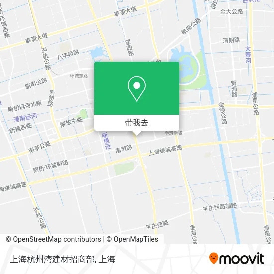 上海杭州湾建材招商部地图