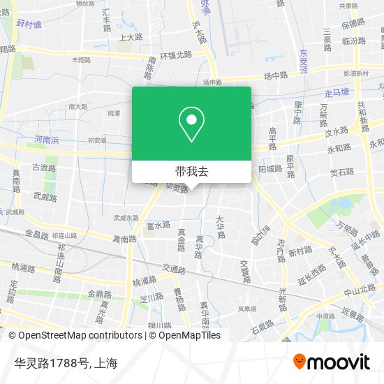 华灵路1788号地图