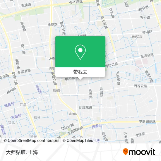大师贴膜地图