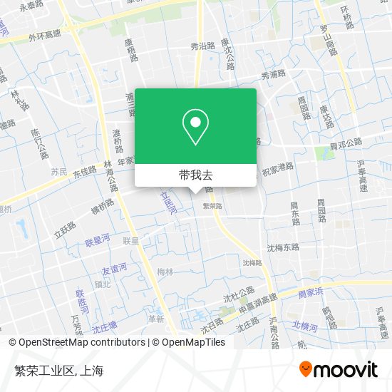 繁荣工业区地图