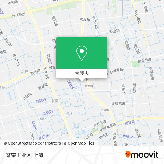 繁荣工业区地图