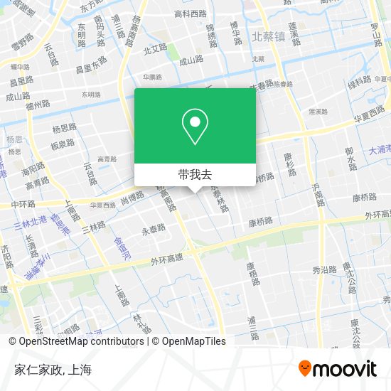 家仁家政地图