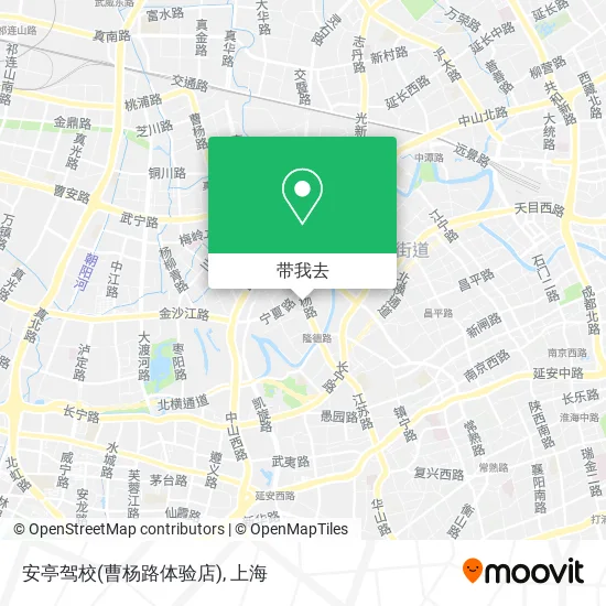 安亭驾校(曹杨路体验店)地图