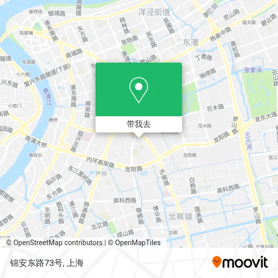 锦安东路73号地图