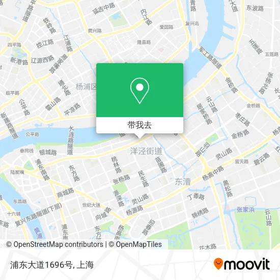 浦东大道1696号地图