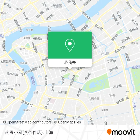南粤小厨(八佰伴店)地图