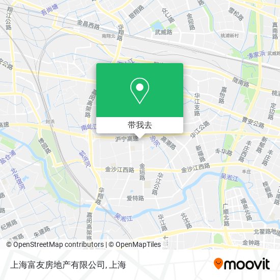 上海富友房地产有限公司地图
