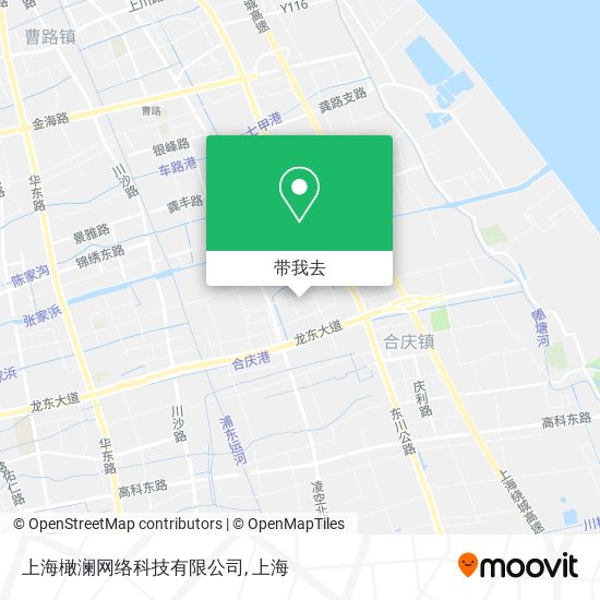 上海橄澜网络科技有限公司地图