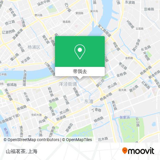 山福茗茶地图