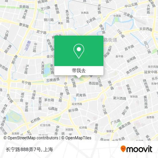 长宁路888弄7号地图