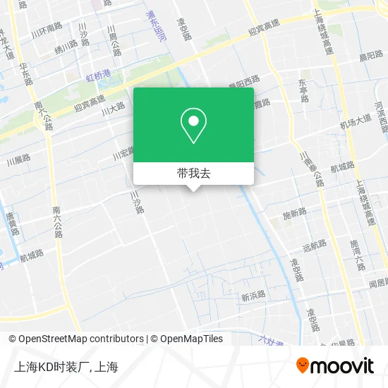 上海KD时装厂地图