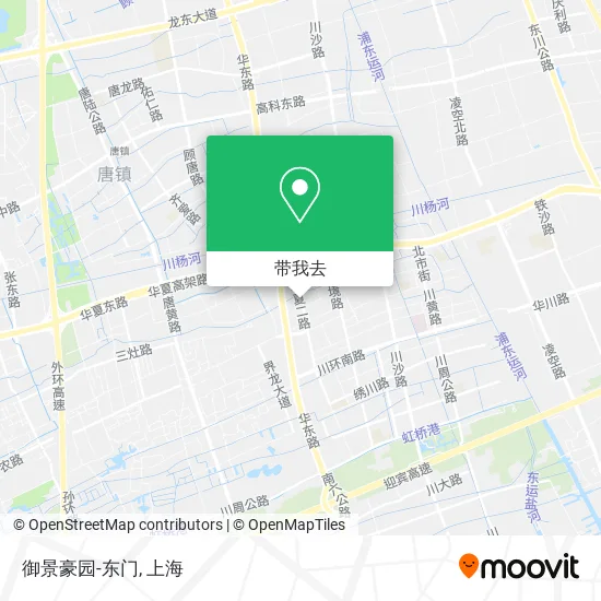 御景豪园-东门地图