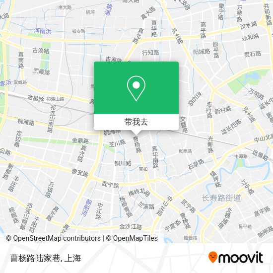 曹杨路陆家巷地图