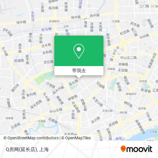 Q房网(延长店)地图