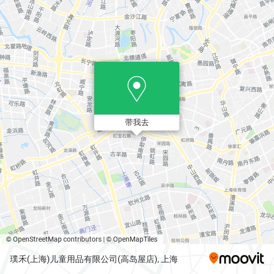 璞禾(上海)儿童用品有限公司(高岛屋店)地图