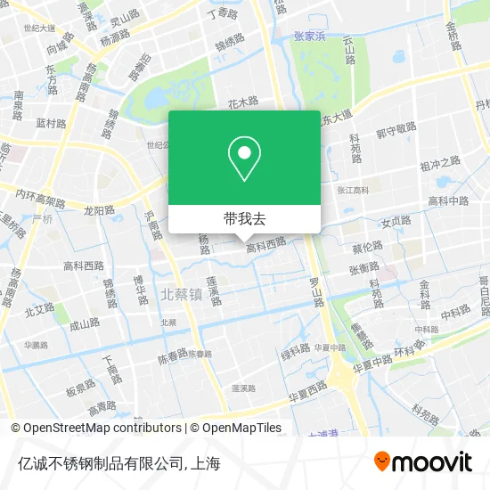 亿诚不锈钢制品有限公司地图