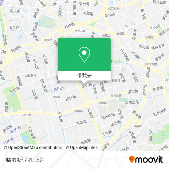 临港新业坊地图