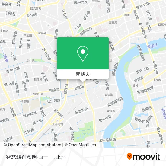 智慧线创意园-西一门地图