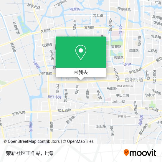 荣新社区工作站地图