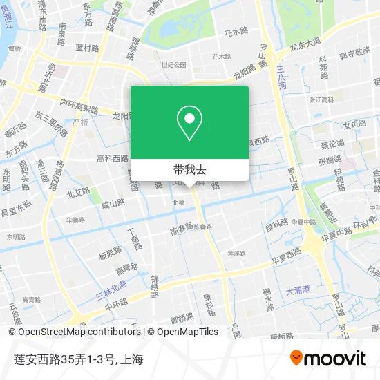 莲安西路35弄1-3号地图