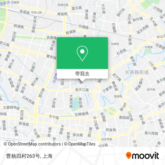 曹杨四村263号地图