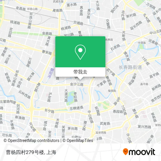 曹杨四村279号楼地图