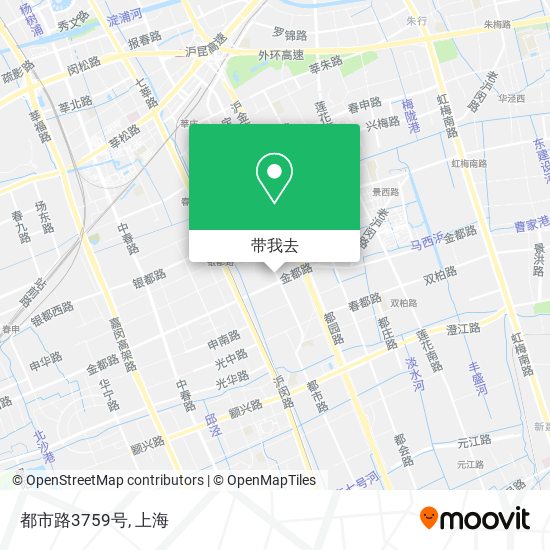 都市路3759号地图