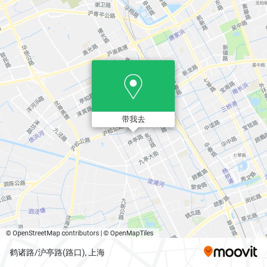 鹤诸路/沪亭路(路口)地图