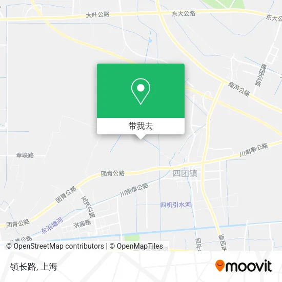镇长路地图