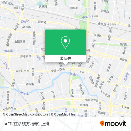 AED(江桥镇万福寺)地图