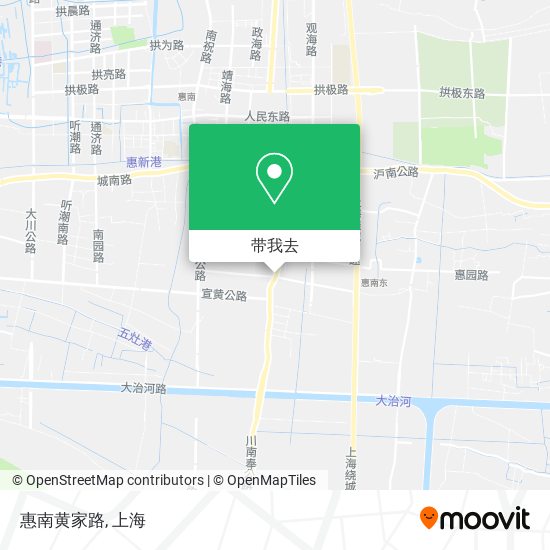 惠南黄家路地图