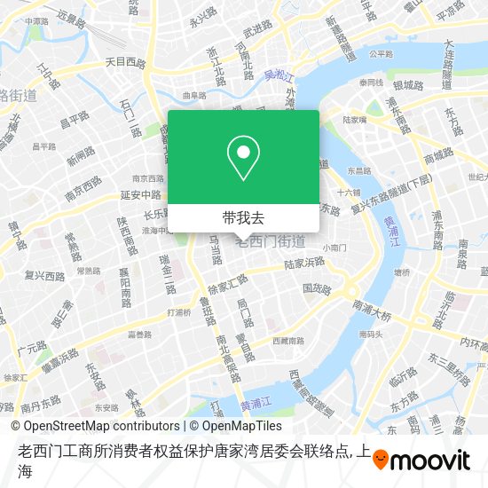老西门工商所消费者权益保护唐家湾居委会联络点地图