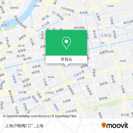 上海沪榕阀门厂地图