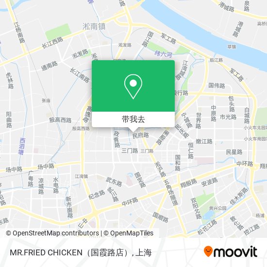 MR.FRIED CHICKEN（国霞路店）地图